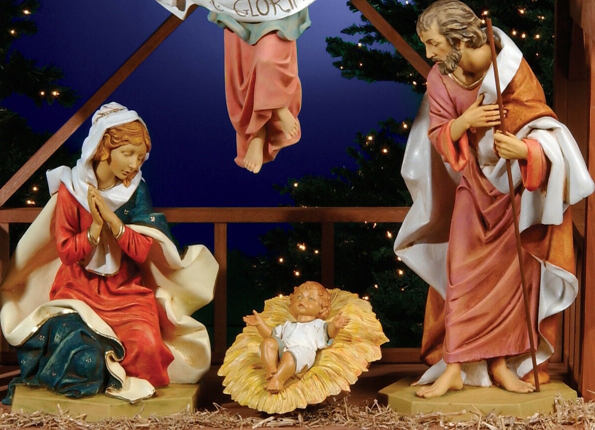 Fontanini | 27 INCH HOLY FAMILY NATIVITY SET ✪NEW✪ 51111 BABY JESUS MARY JOSEPH Fontanini | 27 INCH HOLY FAMILY NATIVITY SET ✪NEW✪ 51111 BABY JESUS MARY JOSEPH