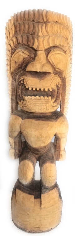 Large Tiki Kuka Ilimoku 7 foot - Architectural Design | #yda11024200n1 Large Tiki Kuka Ilimoku 7 foot - Architectural Design | #yda11024200n1