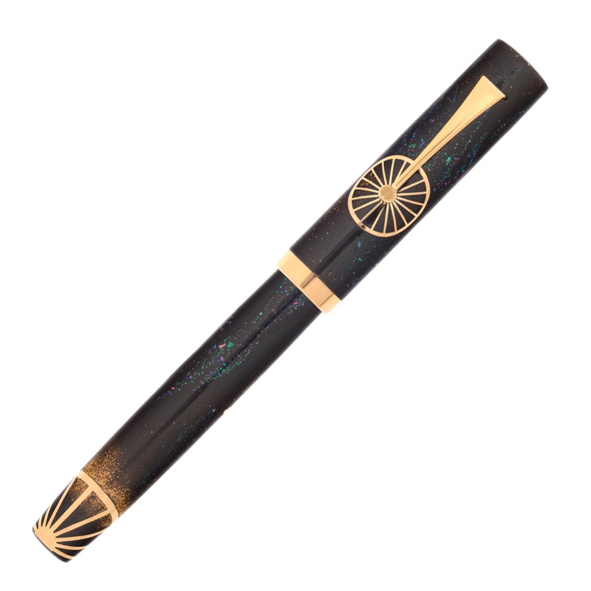 NEW RARE 2003 DUNHILL NAMIKI MAKI-E MOTORITIES FOUNTAIN PEN BY MASATO SATO NEW RARE 2003 DUNHILL NAMIKI MAKI-E MOTORITIES FOUNTAIN PEN BY MASATO SATO