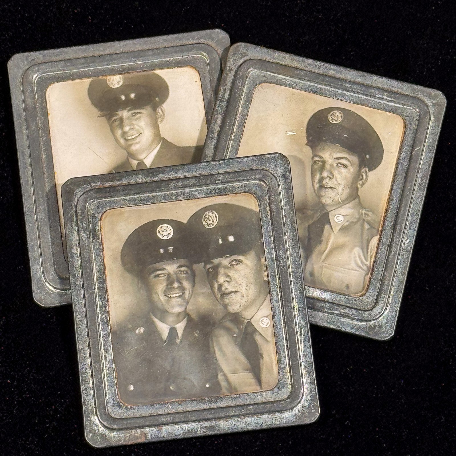 Vtg Gay Couple Military Photo Booth Lot c1950s Photomatic Airmen Portrait Vtg Gay Couple Military Photo Booth Lot c1950s Photomatic Airmen Portrait