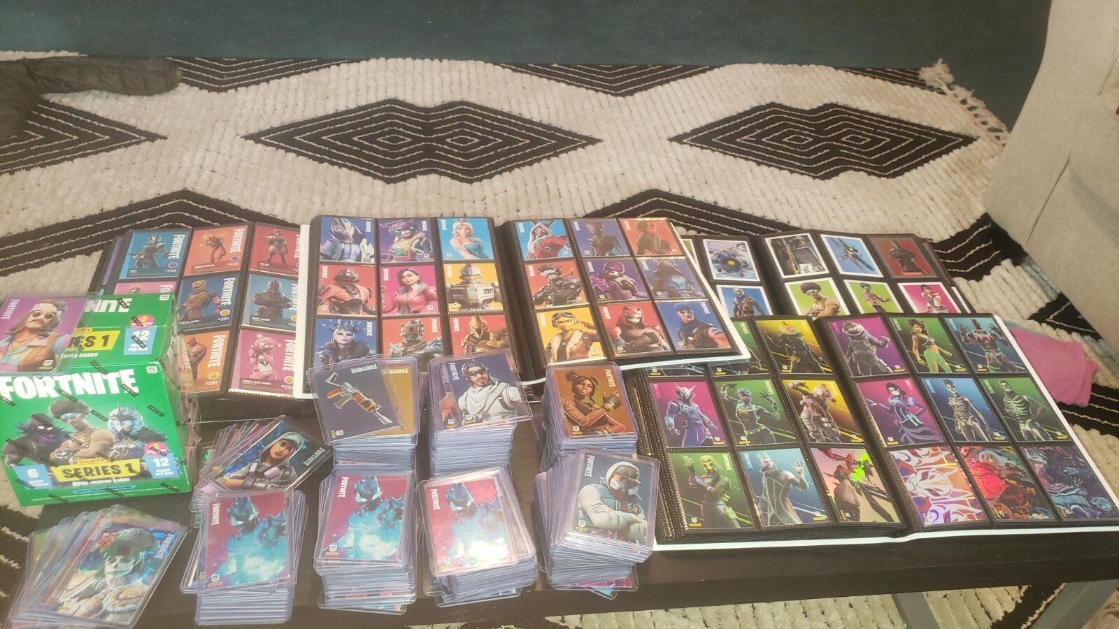 Fortnite Panini S1 S2 Black Knight Ice King Queen Ultima Promo sticker reloaded