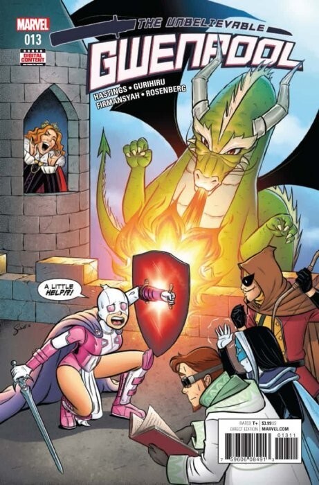 The Unbelievable Gwenpool #13 BY MARVEL 2017 1$ COMIC SALE + BONUS