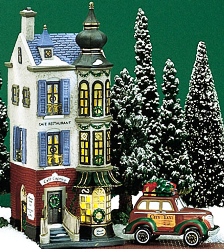 Department 56 Cafe Caprice French Restaurant 56.58882 NEW IN BOX made in China