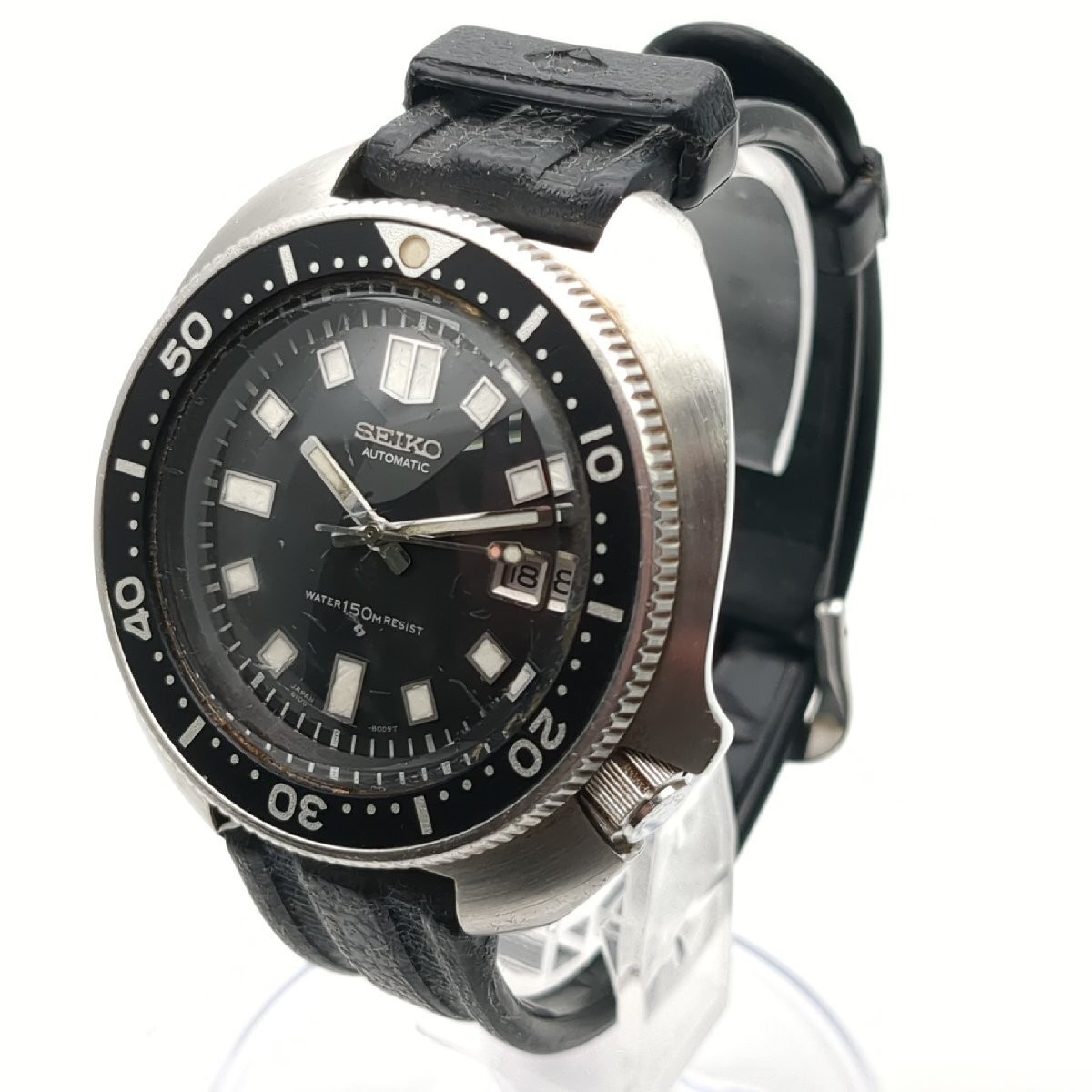 SEIKO 6105-8110 Second Diver Automatic Watch Uemura Naoki Men's Date 44mm Case