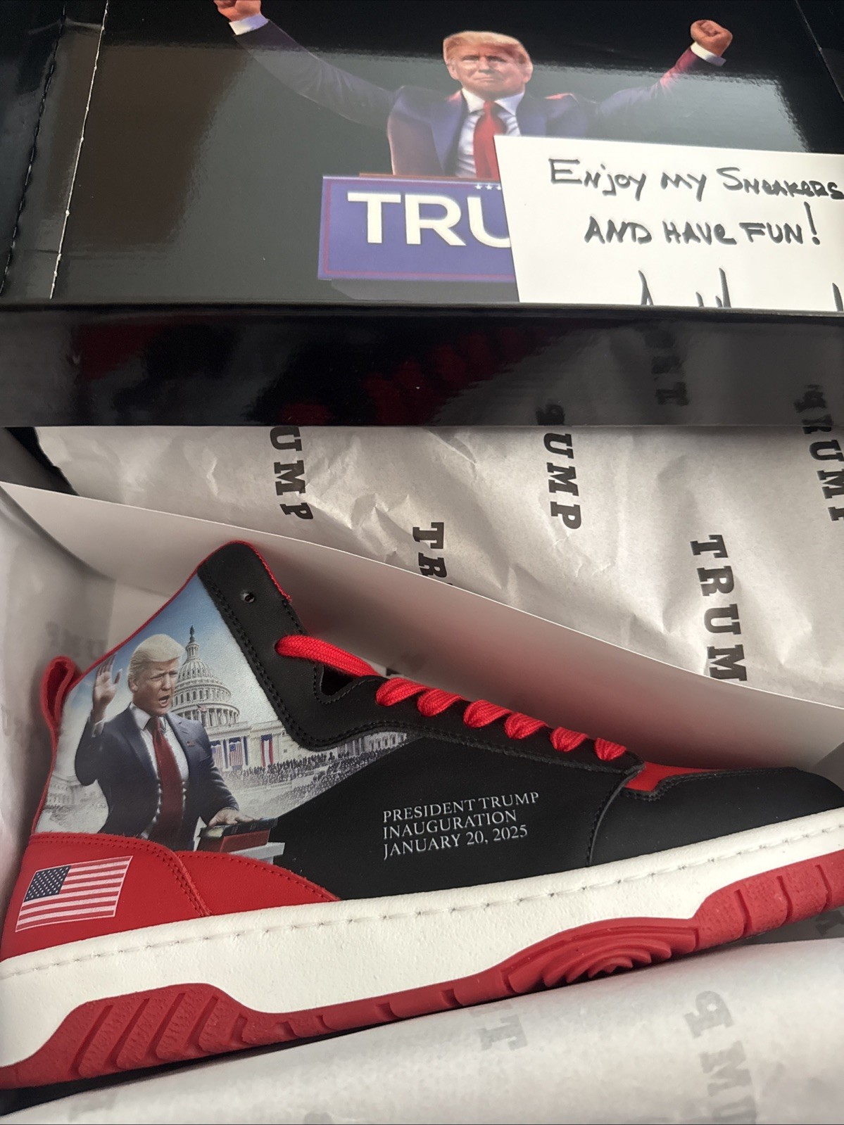 Trump Sneakers inauguration 🔥 Only 275 Made Brand New