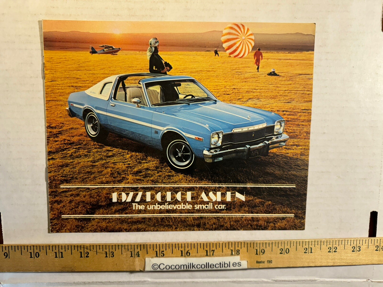 Vintage 1977 Dodge Aspen The Unbelievable Small Car Sales Brochure