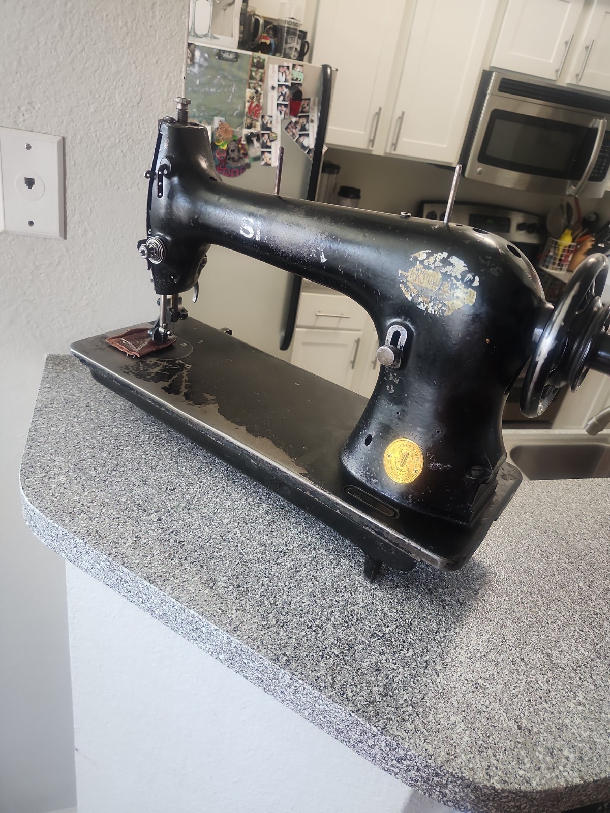 Singer Model 31-15 Industrial Sewing Machine Head Vintage Test Works Great Singer Model 31-15 Industrial Sewing Machine Head Vintage Test Works Great