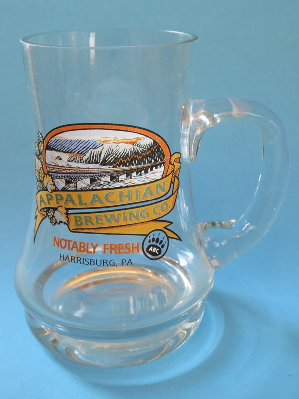 BEER Glass ~ Brewed by Appalachian Brewing Company (PA) Harrisburg, Pennsylvania BEER Glass ~ Brewed by Appalachian Brewing Company (PA) Harrisburg, Pennsylvania