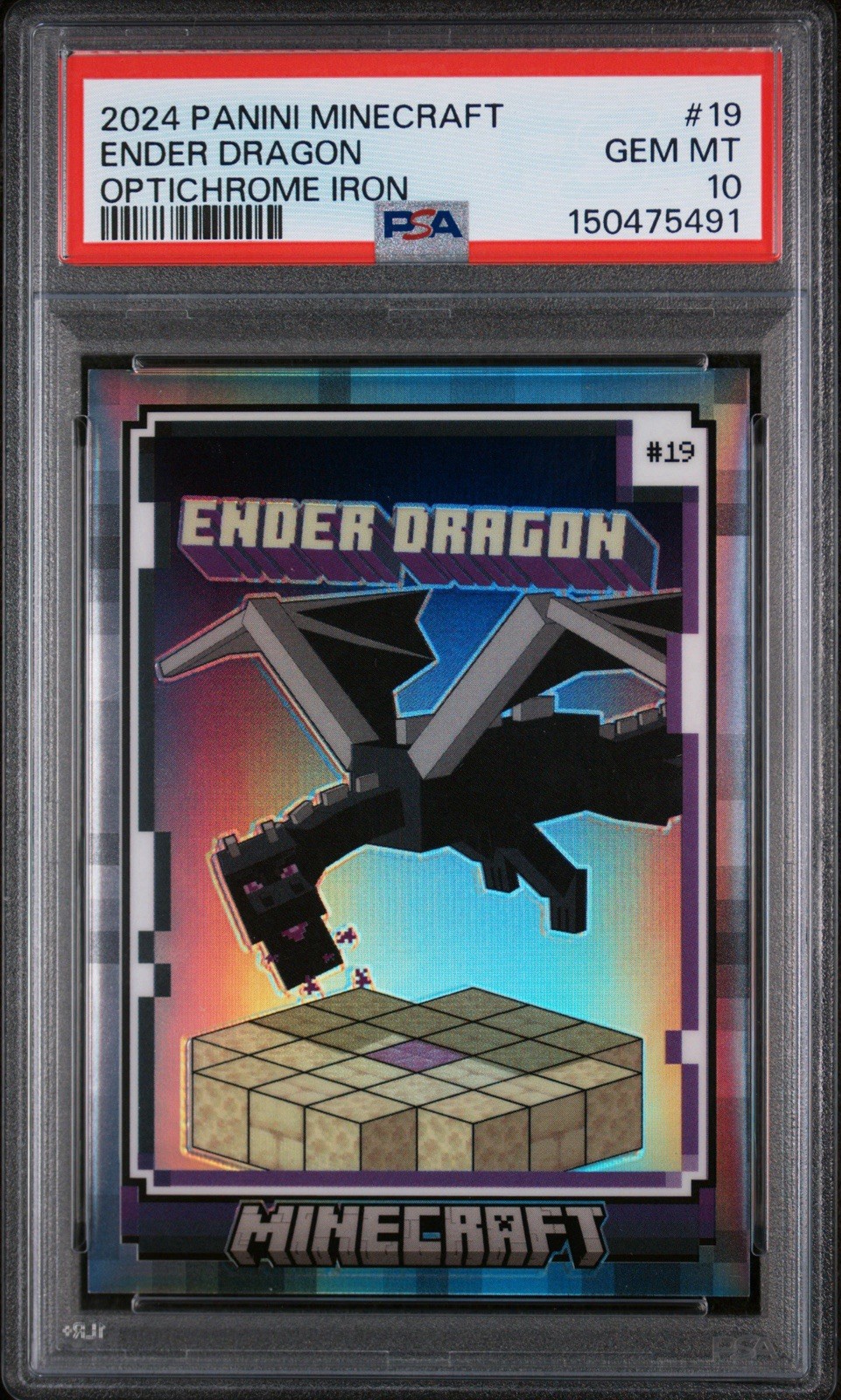 2024 Panini Minecraft - Ender Dragon - No. 19 - (026/149)🔥 2024 Panini Minecraft - Ender Dragon - No. 19 - (026/149)🔥