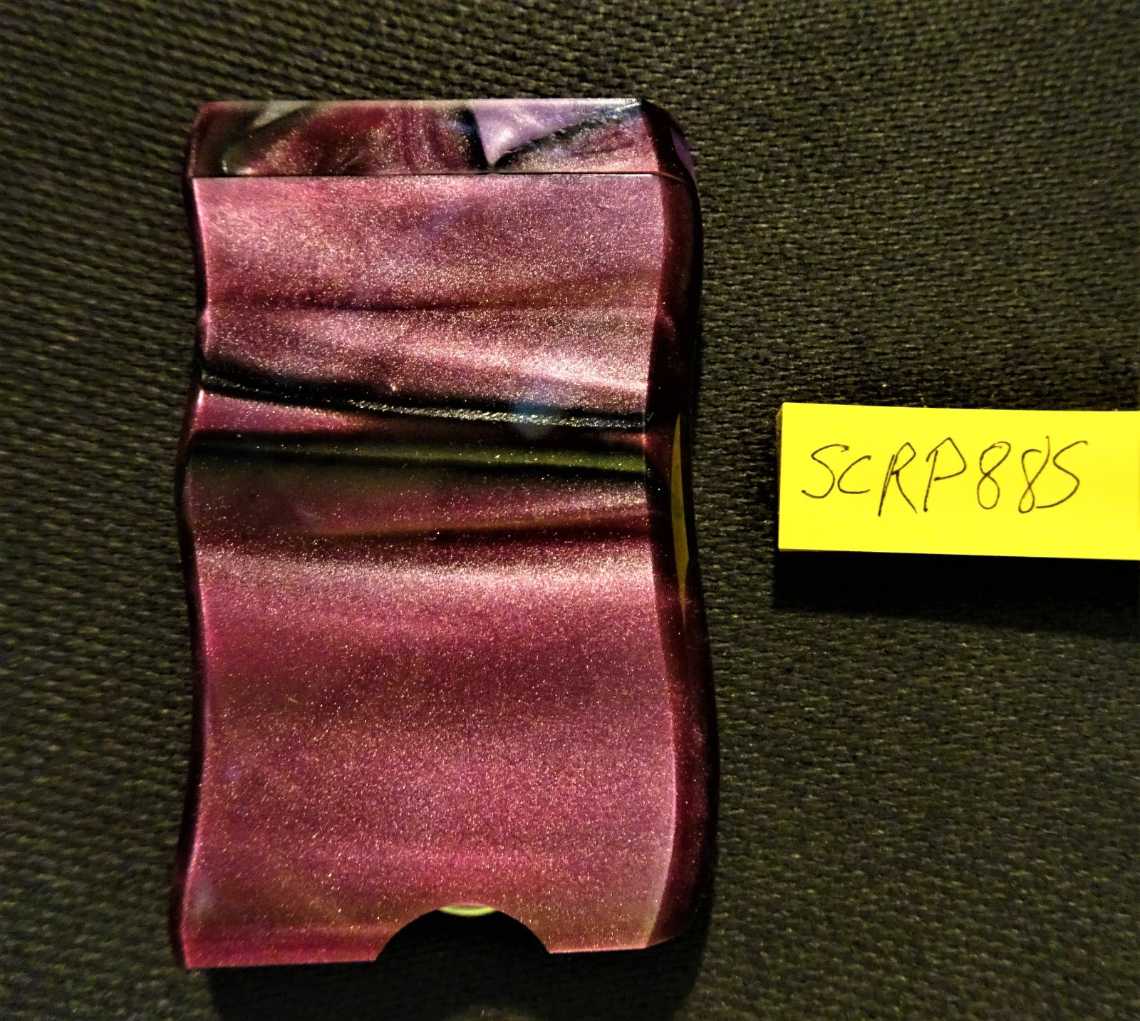 RYOT Ultra Rare Solid/er Color Acrylic Dugout Small Shocking Purple #SCRP88S RYOT Ultra Rare Solid/er Color Acrylic Dugout Small Shocking Purple #SCRP88S
