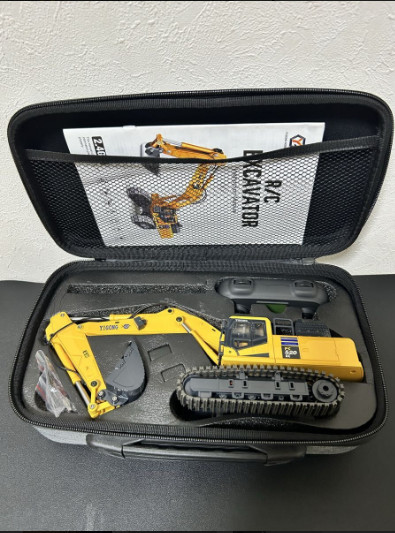 Tamiya 1/50 RC Power Shovel Excavator 2.4G LED Lights Metal Parts Unused Tamiya 1/50 RC Power Shovel Excavator 2.4G LED Lights Metal Parts Unused