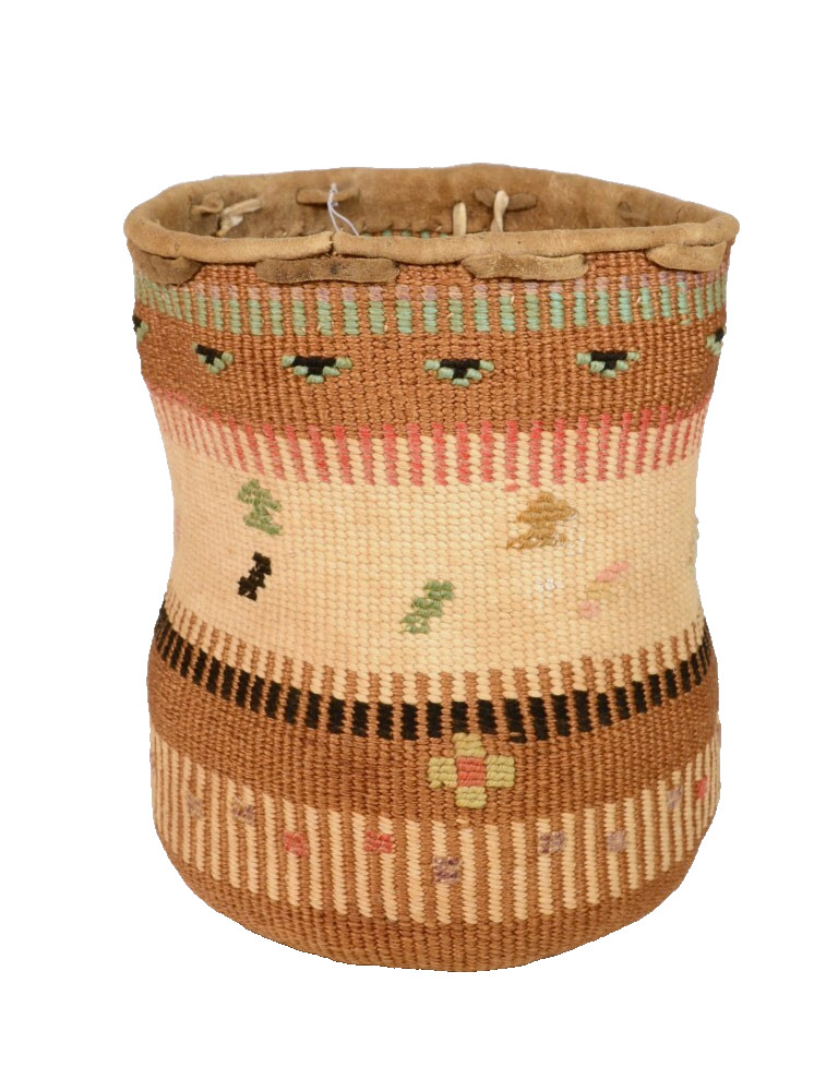 Columbia River Sally Bag Early 20th Century 9.5 Columbia River Sally Bag Early 20th Century 9.5