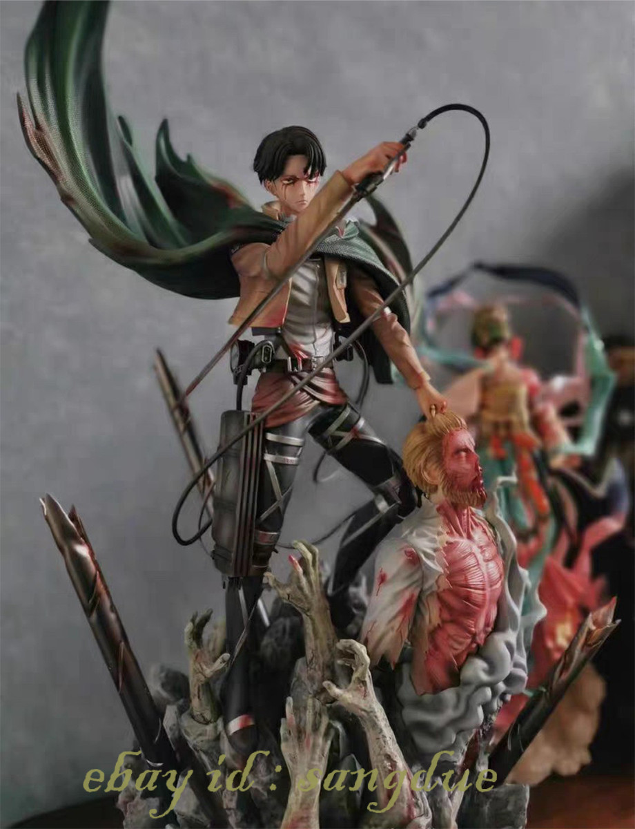 1/6 Levi·Ackerman Liangchen Soldier Captain 2.0 GK Limited Statue In Stock