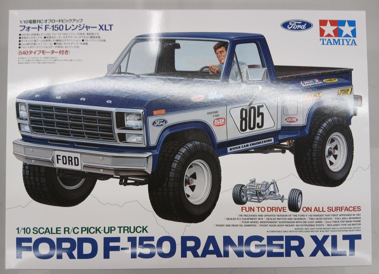 Tamiya Ford F-150 Ranger Xlt Electric Rc Japanese products Tamiya Ford F-150 Ranger Xlt Electric Rc Japanese products