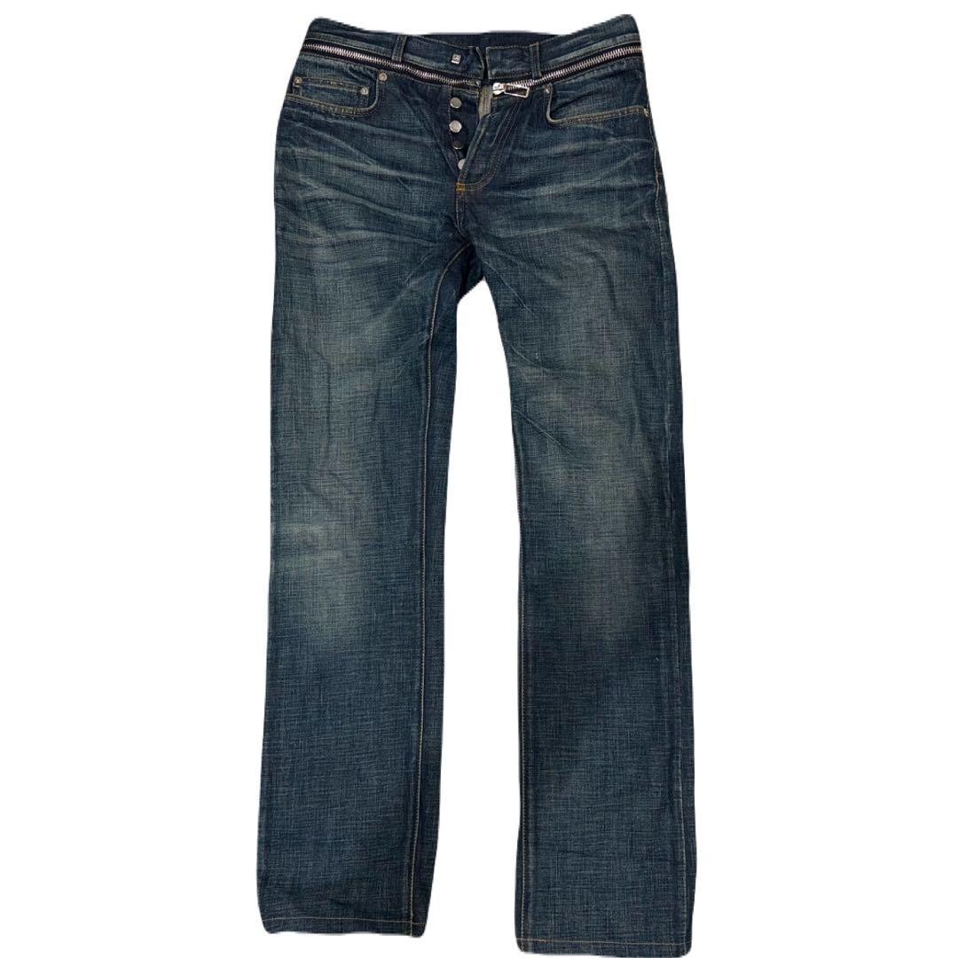 Dior Vintage Men'S Denim Jeans Unusual Vintage Dior Men rare Luxury Designer Mod