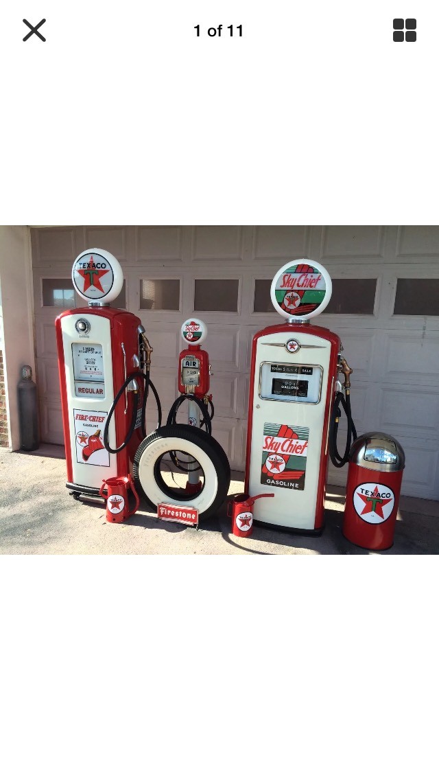 2)Texaco Gas Pumps Eco (1) Eco Airmeter Complete Set CAN SHIP 2)Texaco Gas Pumps Eco (1) Eco Airmeter Complete Set CAN SHIP