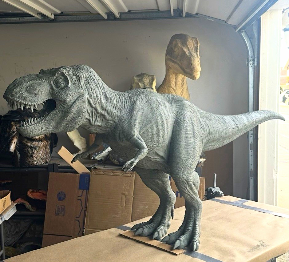 1/6 scale Tyrannosaurus Rex Dinosaur, Jurassic Park 3D print