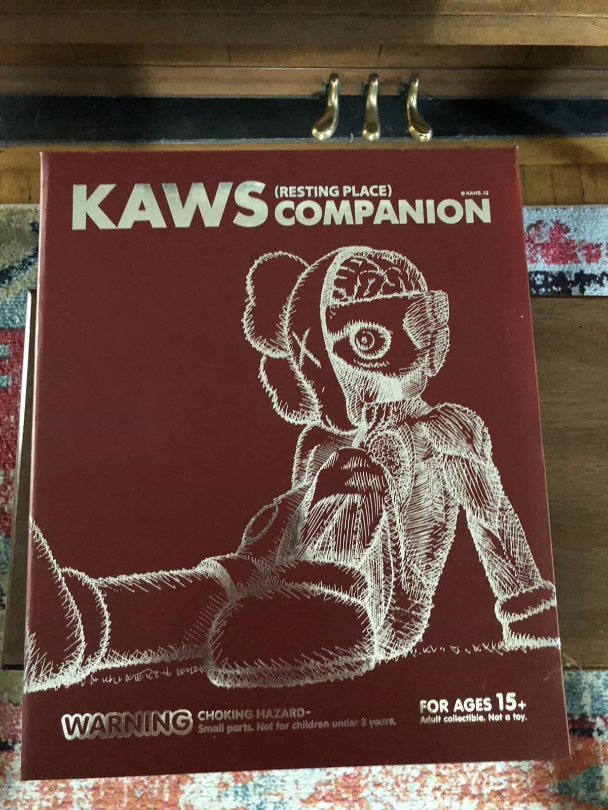 AUTHENTIC KAWS Resting Place Dissected Companion Brown 2012 Medicom space AUTHENTIC KAWS Resting Place Dissected Companion Brown 2012 Medicom space