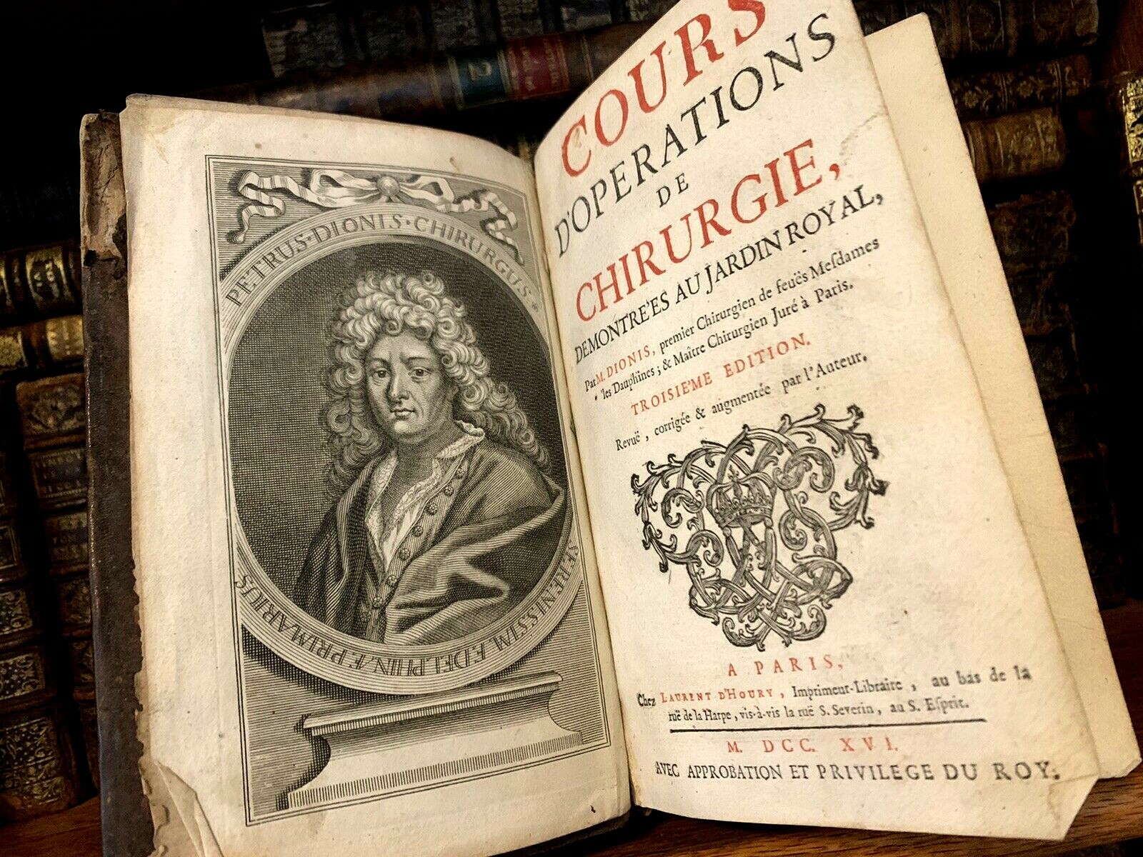 1716 OPERATIONAL COURSE OF SURGERY Demonstrated in Royal Garden