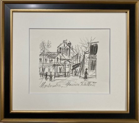 [Special price] ≪ Maurice Utrillo ≫ Original lithograph [lithography]