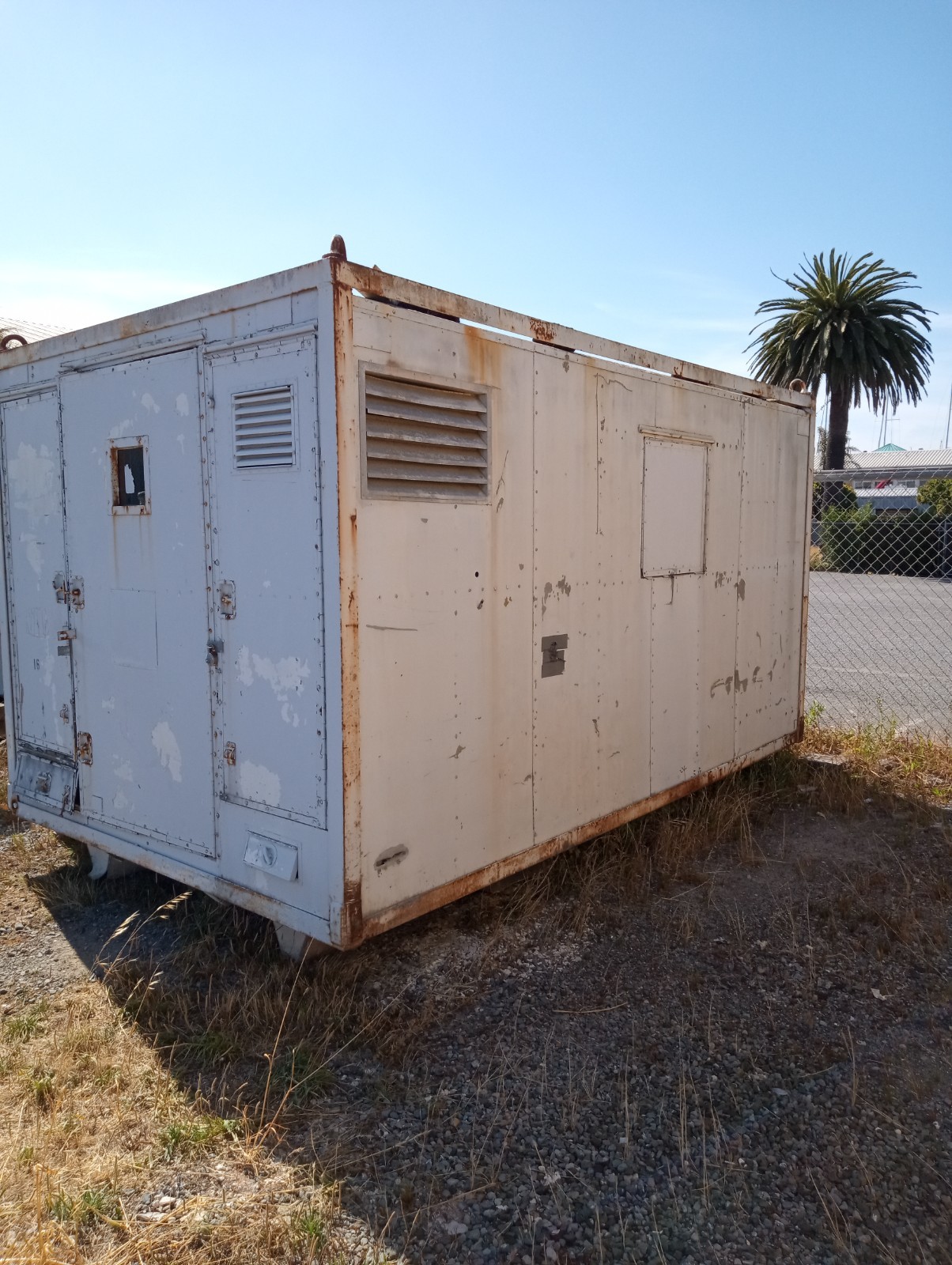 Garden Tool Shed, Transportable Military Equipment Shelter 7ft x 7ft x 13ft Garden Tool Shed, Transportable Military Equipment Shelter 7ft x 7ft x 13ft