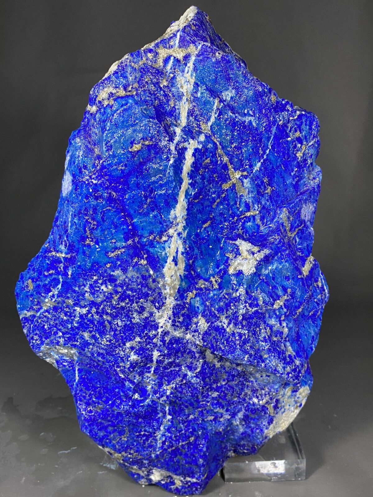 Huge Top quality blue 7.6kg rough Madne Lapis Lazuli piece 32x20x9cm 1Pc.
