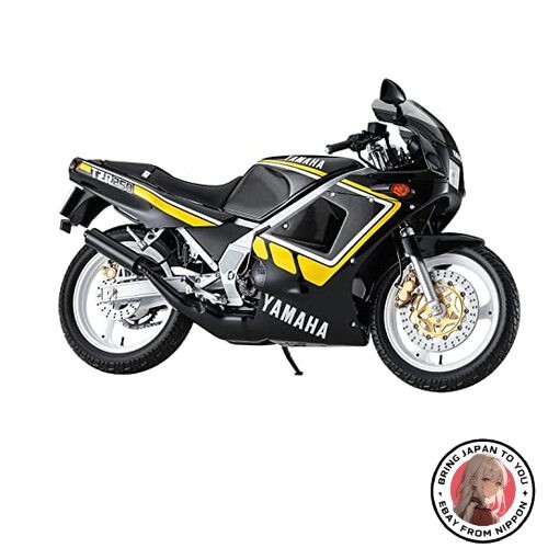 New 1/12 scale Yamaha TZR250 2AW New Yamaha Black plastic model kit 21743 New 1/12 scale Yamaha TZR250 2AW New Yamaha Black plastic model kit 21743