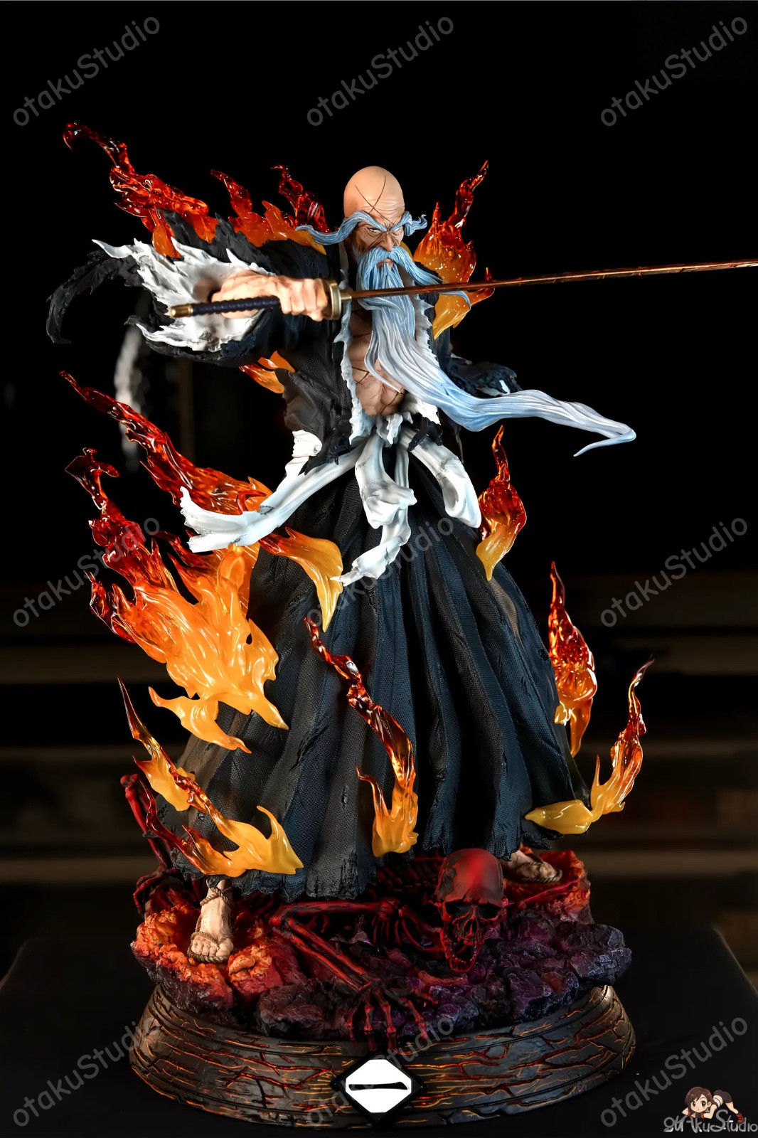 Tsume - Yamamoto Bankai: Zanka no Tachi - Bleach 1/4 Scale Resin Statue In Stock Tsume - Yamamoto Bankai: Zanka no Tachi - Bleach 1/4 Scale Resin Statue In Stock