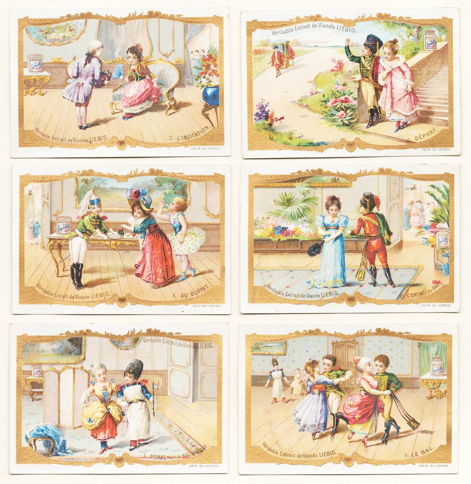 Liebig Collectible Cards Bul Masque Sanguinetti S 404 Litho 1893 Liebig Collectible Cards Bul Masque Sanguinetti S 404 Litho 1893