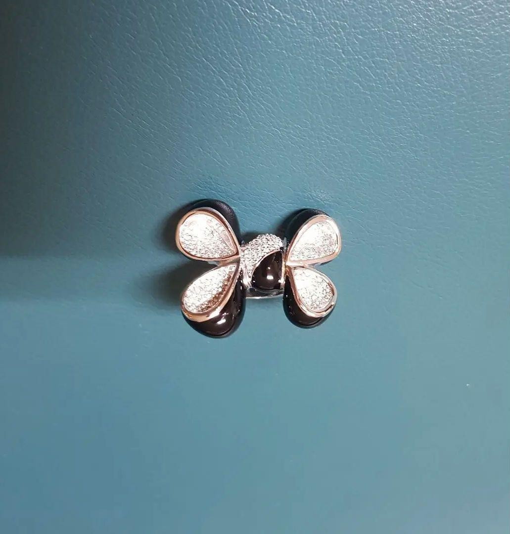 Dior Black Ribbon # 13 Vhtf Ring Vintage Rhinestone Dior Women Rare Luxury Desig Dior Black Ribbon # 13 Vhtf Ring Vintage Rhinestone Dior Women Rare Luxury Desig