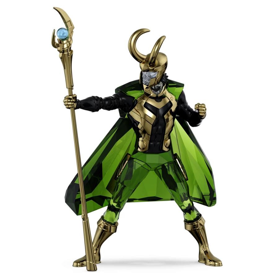 SWAROVSKI Figurine: Marvel Loki 5674467 W16.5H9.5D11.1cm SWAROVSKI Figurine: Marvel Loki 5674467 W16.5H9.5D11.1cm