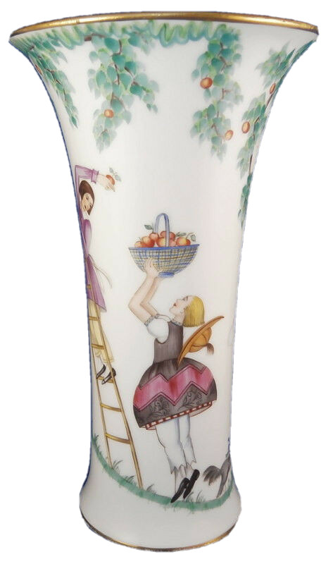Original Period Augarten Vienna Art Deco Porcelain Vase Porzellan Wien Austrian Original Period Augarten Vienna Art Deco Porcelain Vase Porzellan Wien Austrian