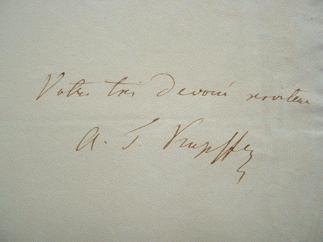 Letter of / The Mineralogist Russian Kupffer IN Fish Letter of / The Mineralogist Russian Kupffer IN Fish
