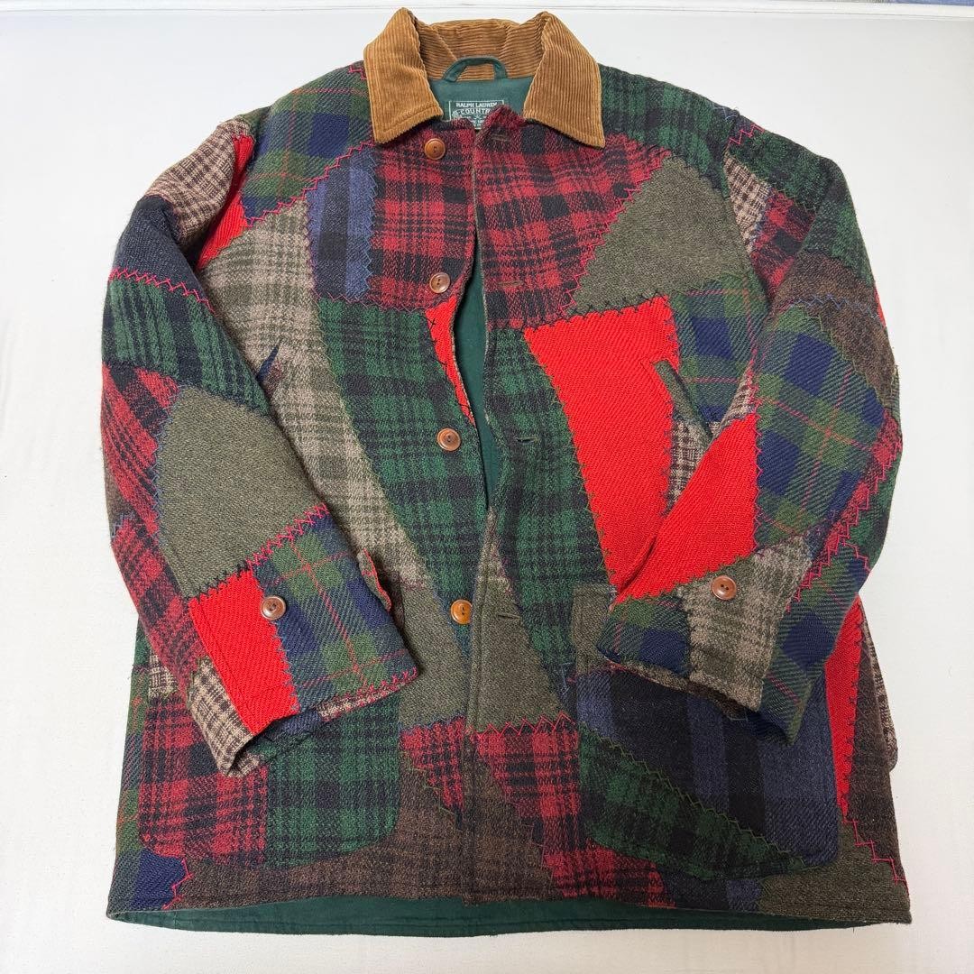 Ralph Lauren Half Coat Vintage Country Men Vintage Limited Edition Rare American Ralph Lauren Half Coat Vintage Country Men Vintage Limited Edition Rare American