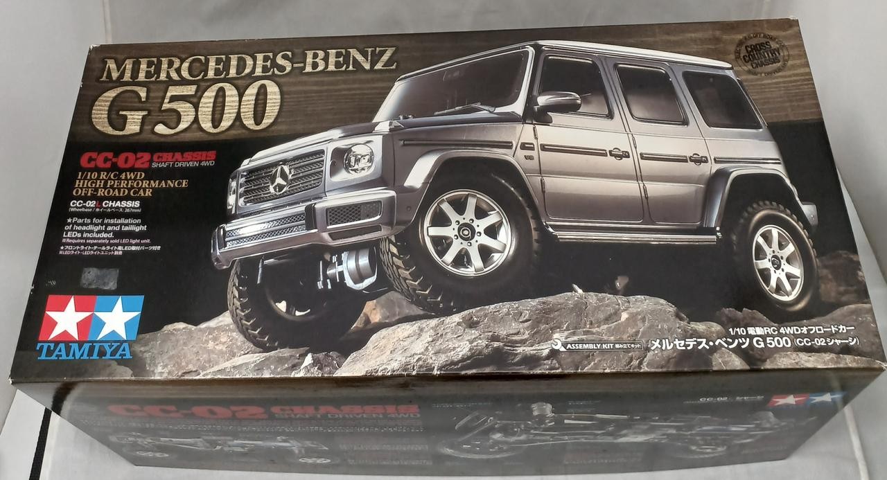 TAMIYA Mercedes Benz G500 RC Car assembled no controller included