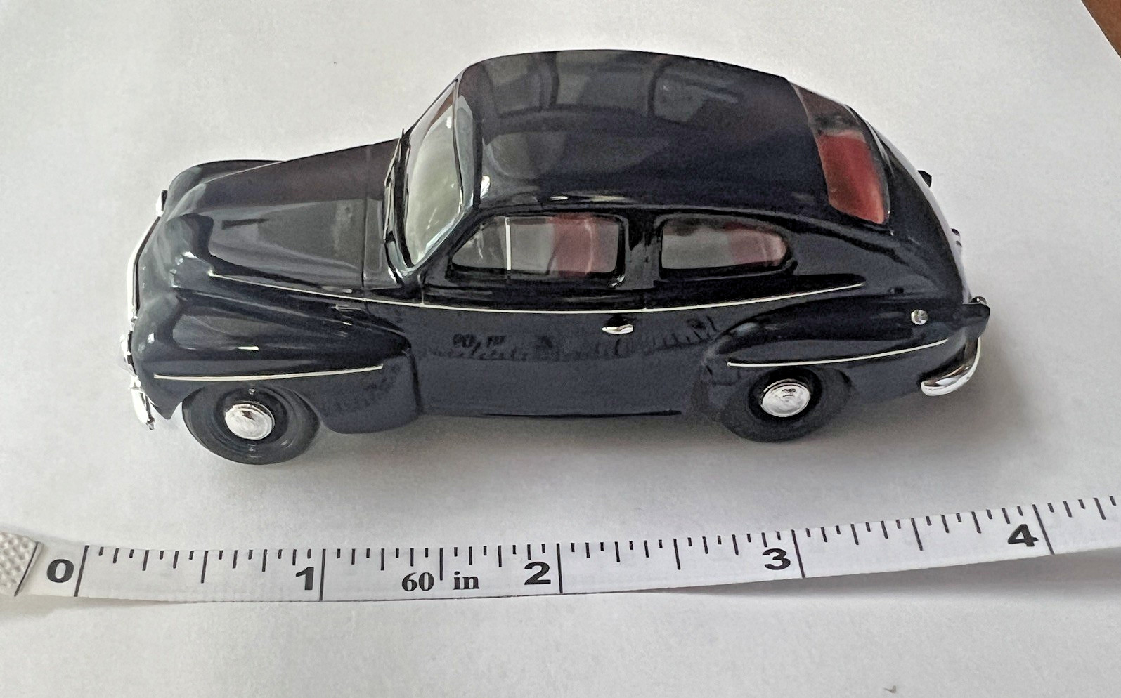 Collectible model car Volvo PV 544 Blue 1:43 NIB André Models