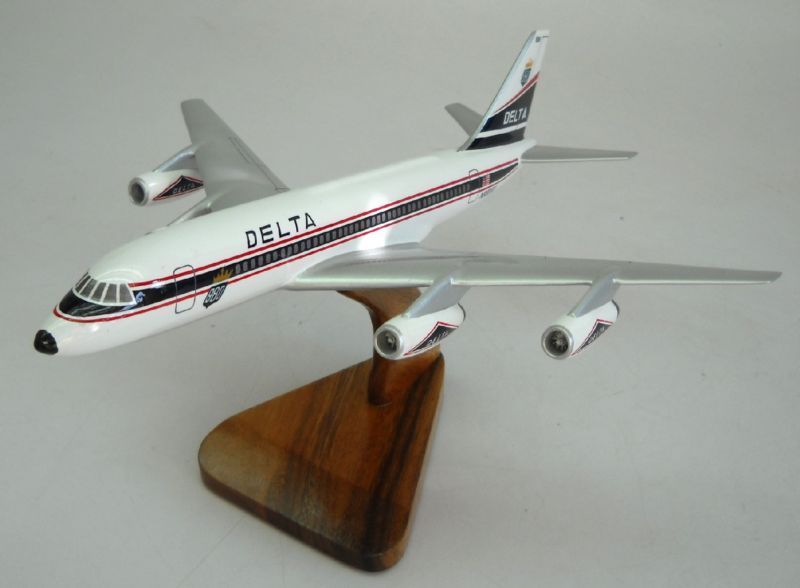 CV-880 Delta Convair CV880 Airplane Desktop Wood Model Big New CV-880 Delta Convair CV880 Airplane Desktop Wood Model Big New