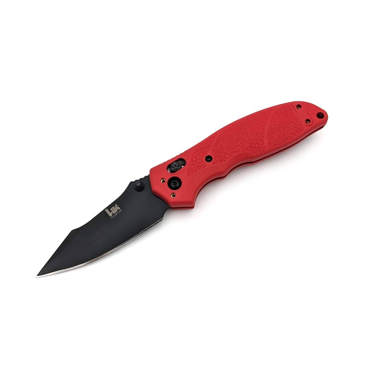 HOGUE NIB HK EXEMPLAR 54359 RED scales Folding Knife Discontinued OOP -- RARE HOGUE NIB HK EXEMPLAR 54359 RED scales Folding Knife Discontinued OOP -- RARE