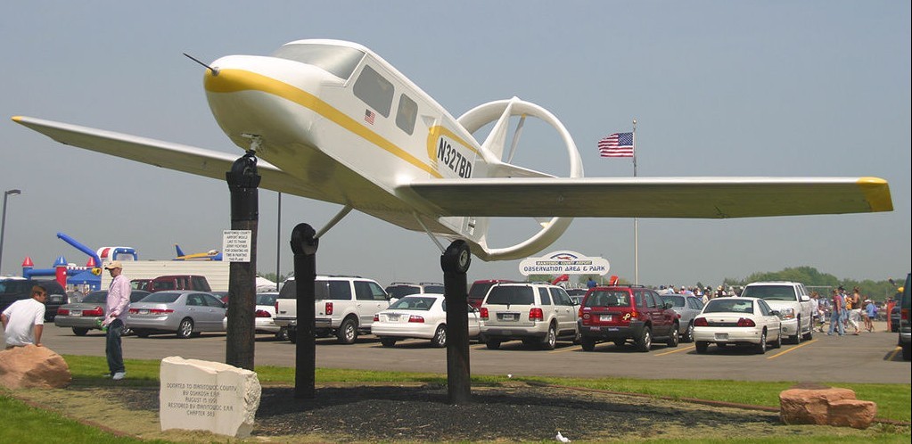 Bede XBD-2 STOL Experimental Aircraft Airplane Model Replica Large Bede XBD-2 STOL Experimental Aircraft Airplane Model Replica Large