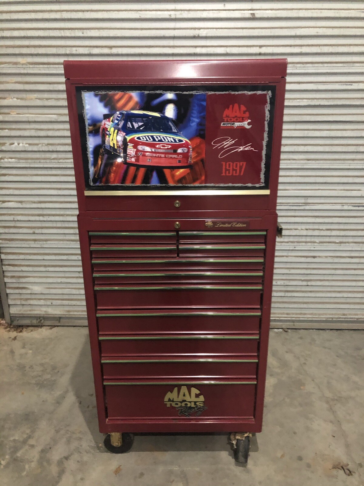 1997 jeff gordon Mac toolbox Collectors Dream 1997 jeff gordon Mac toolbox Collectors Dream