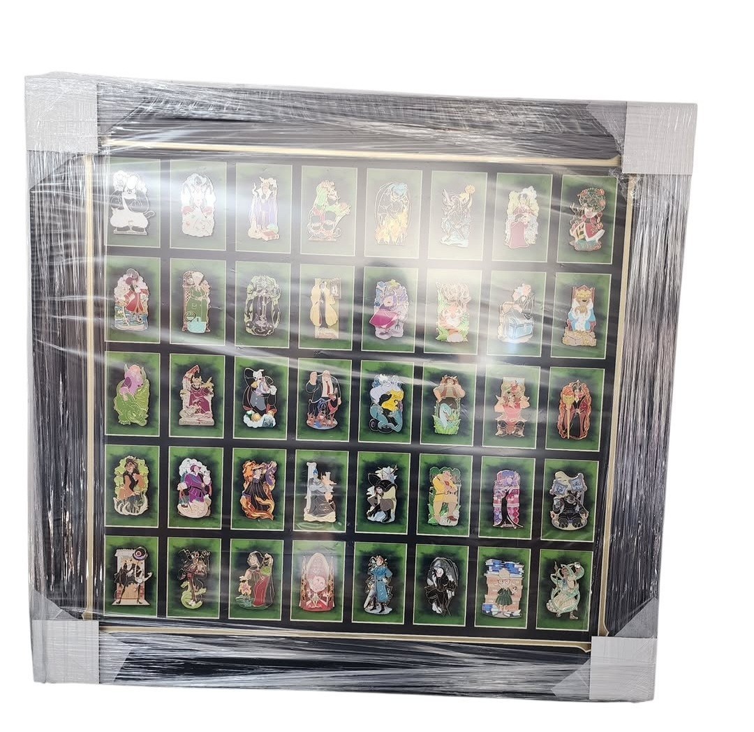 Disney Wdi Pin- D23 Villian Pin Frame AP Disney Wdi Pin- D23 Villian Pin Frame AP