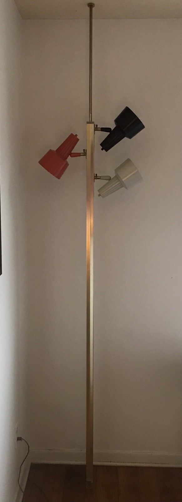 Fantastic Lightolier Tension Pole Lamp Mid Century Modern Gerald Thurston