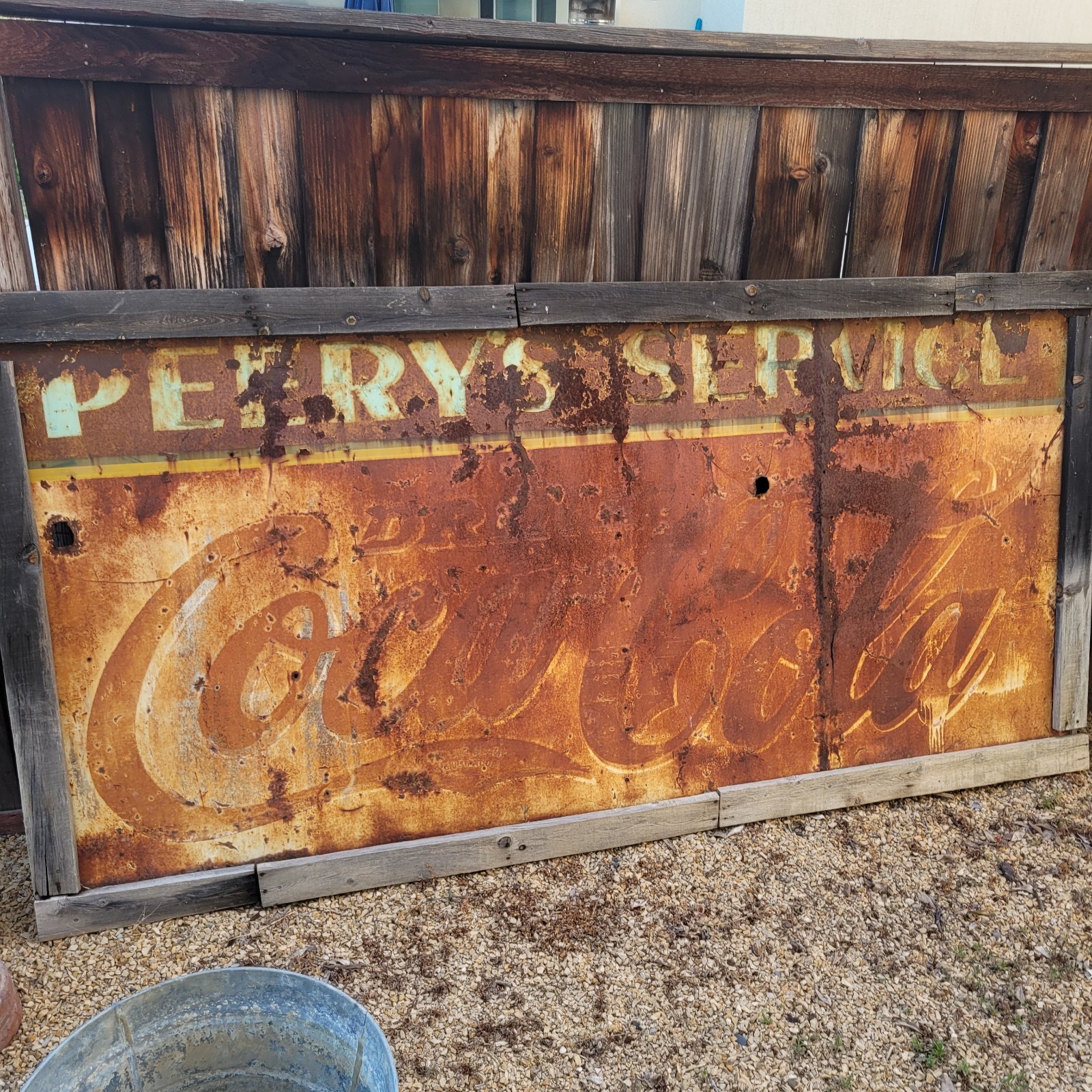 Rare 1935 Drink Coca-Cola Sign Tin Rare 1935 Drink Coca-Cola Sign Tin