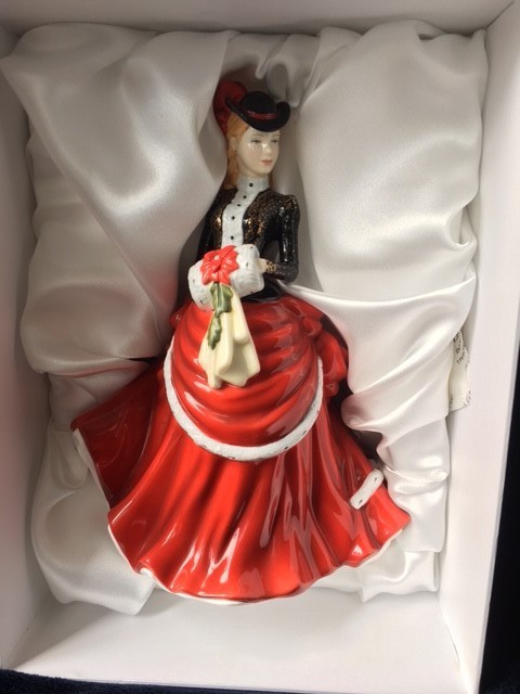 Royal Doulton “Holly” HN 5466-Ltd Edition 850-Canadian Exclusive–Signed-Orig Box