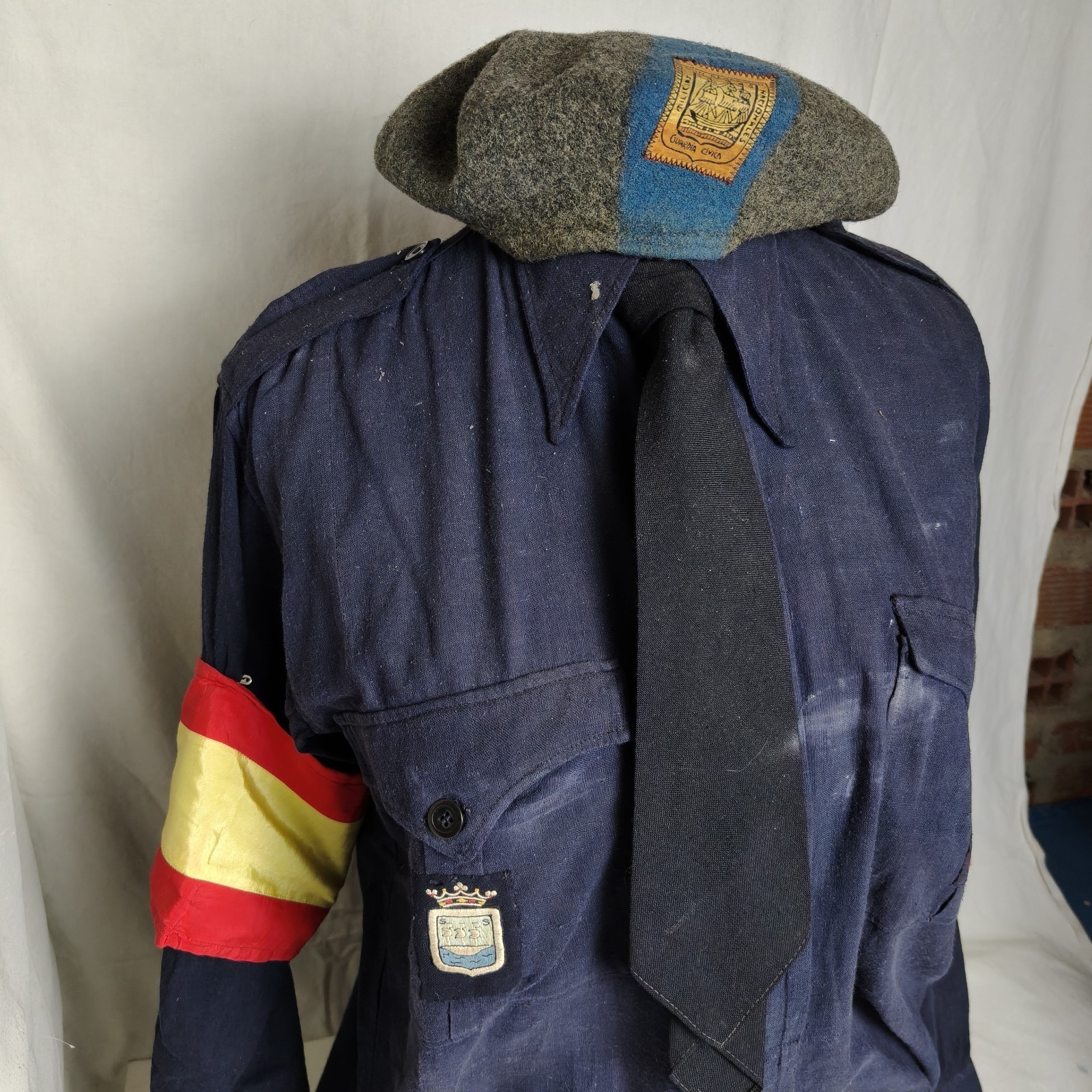 Rare Falange Militias San Sebastian Civil War Spain Shirt