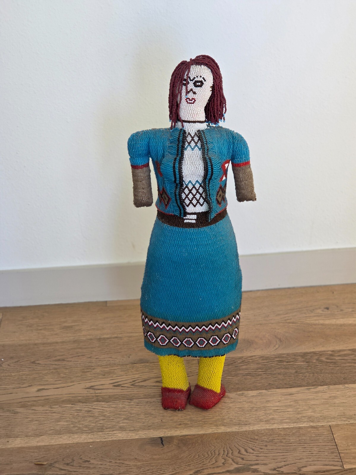 Rare Joyce Sithole Monkeybiz Beaded Sculpture Rare Joyce Sithole Monkeybiz Beaded Sculpture