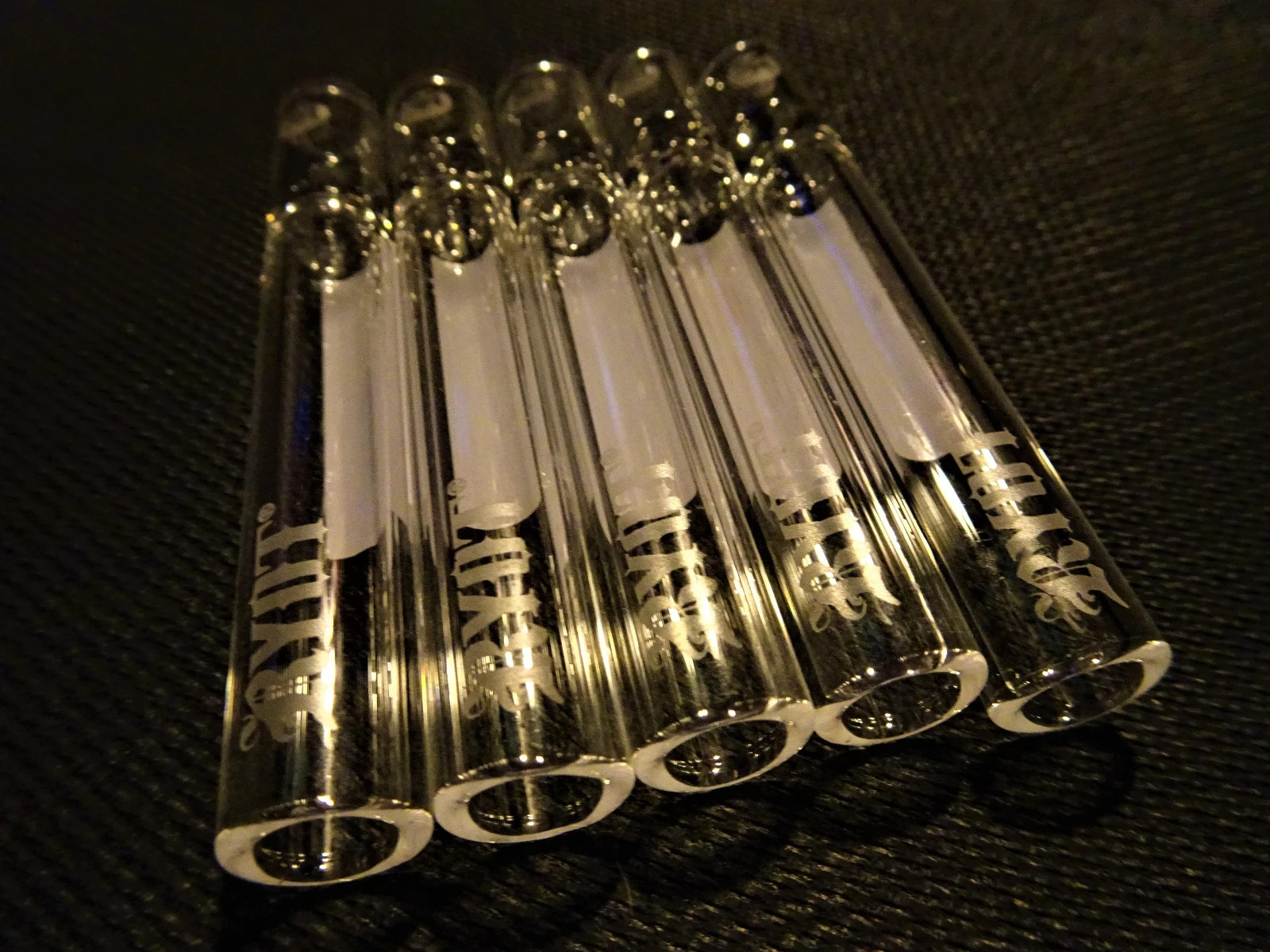 5 (Five) 12mm Clear Glass Bat One hitter bat Large Chillum High Quality RYOT 5 (Five) 12mm Clear Glass Bat One hitter bat Large Chillum High Quality RYOT
