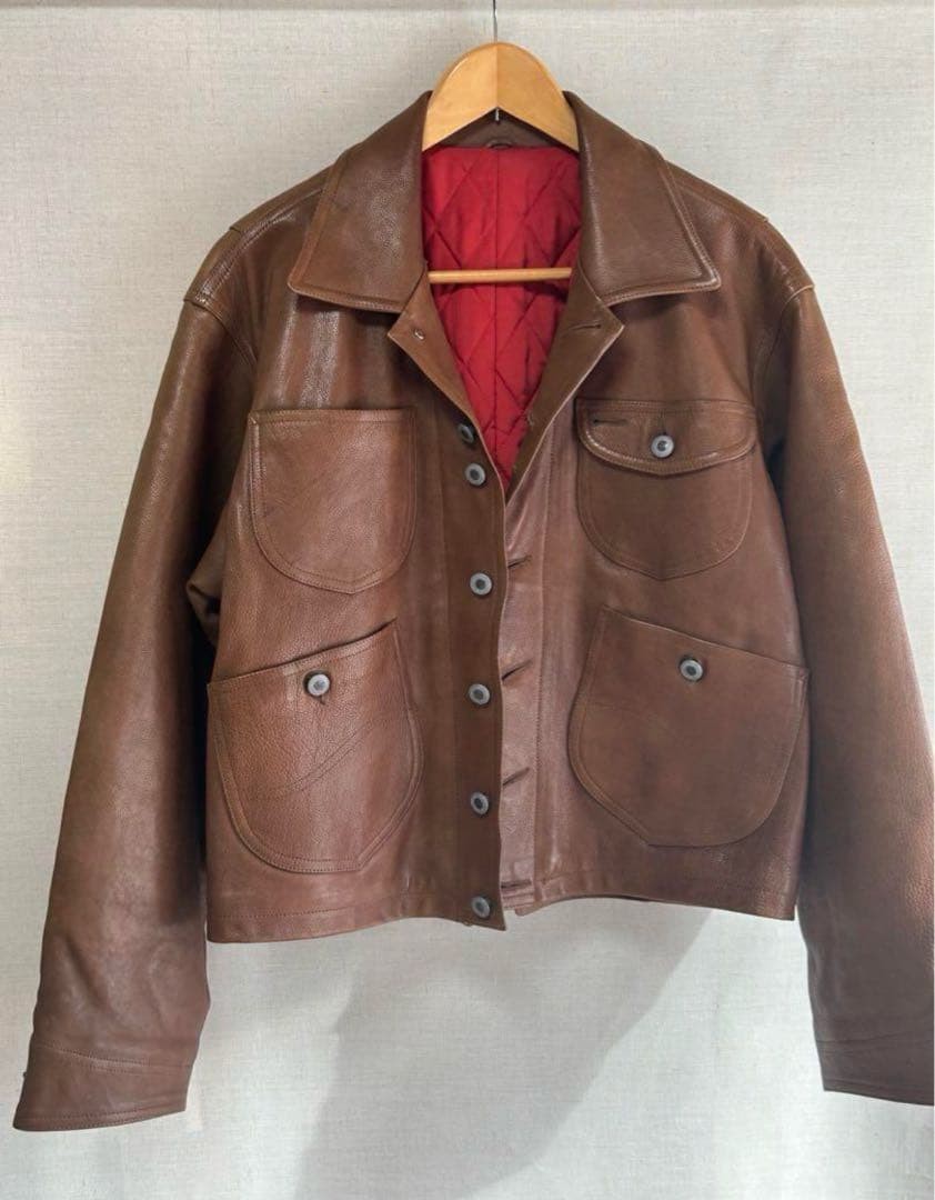 RRL 1940Swestern Steerhide Lee Type Men Rare Ralph Lauren Model Limited Edition