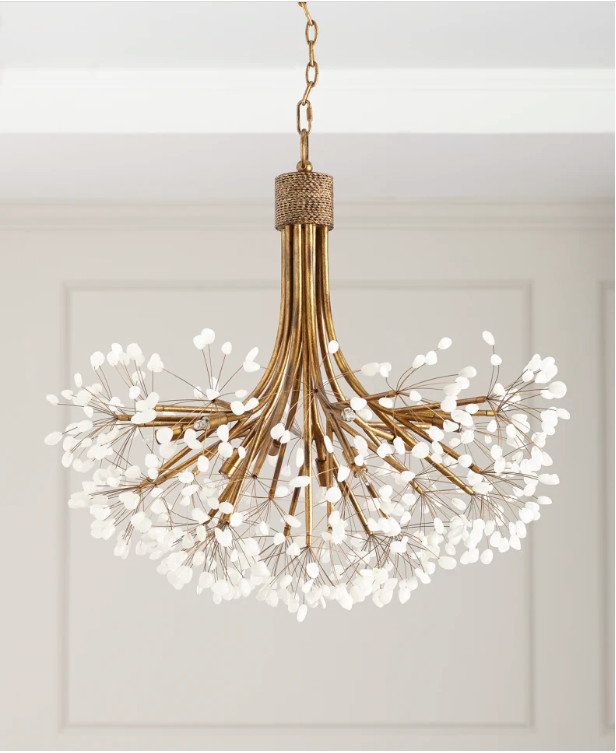 John-Richard Collection Quartz 9-Light Chandelier