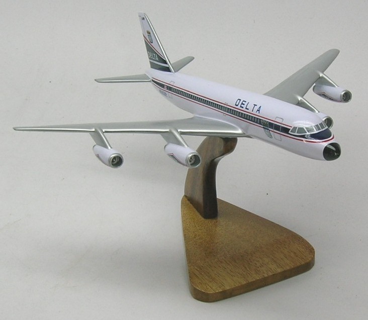 Convair CV-880 Delta CV880 Airplane Desktop Kiln Dry Wood Model Large New Convair CV-880 Delta CV880 Airplane Desktop Kiln Dry Wood Model Large New